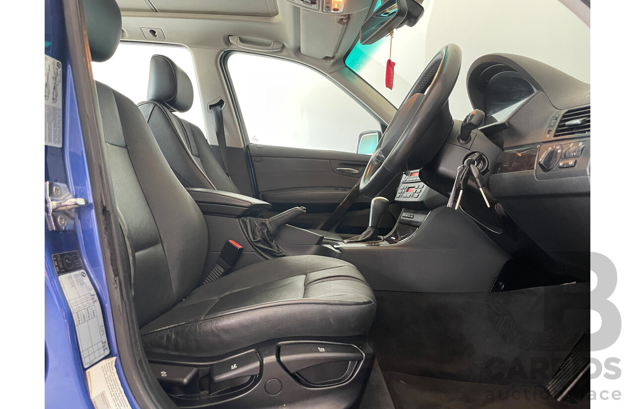 05/07 Bmw X3 3.0d 4WD E83 MY07 4D Wagon Blue 3.0L