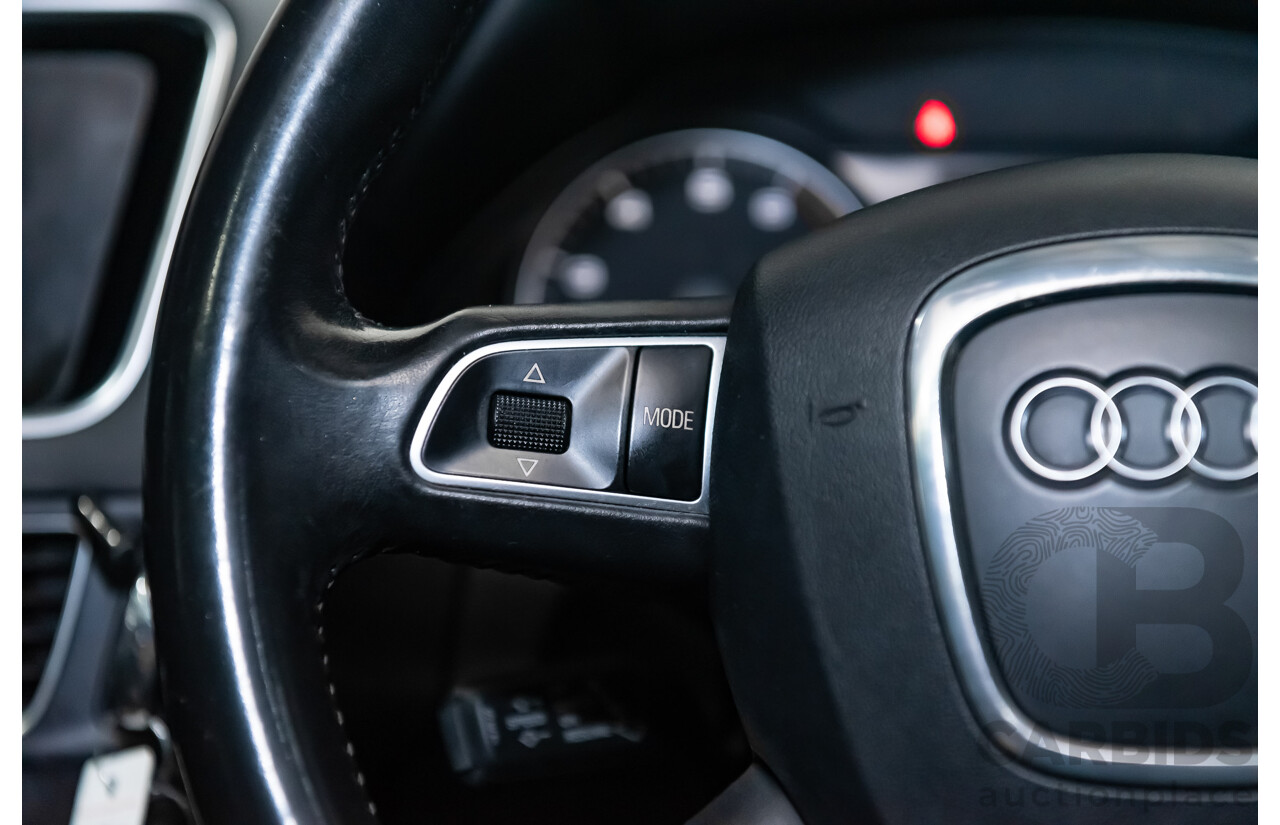 2/2010 Audi Q5 2.0 TFSI Quattro (AWD) 8R MY10 4d Wagon White Turbo 2.0L