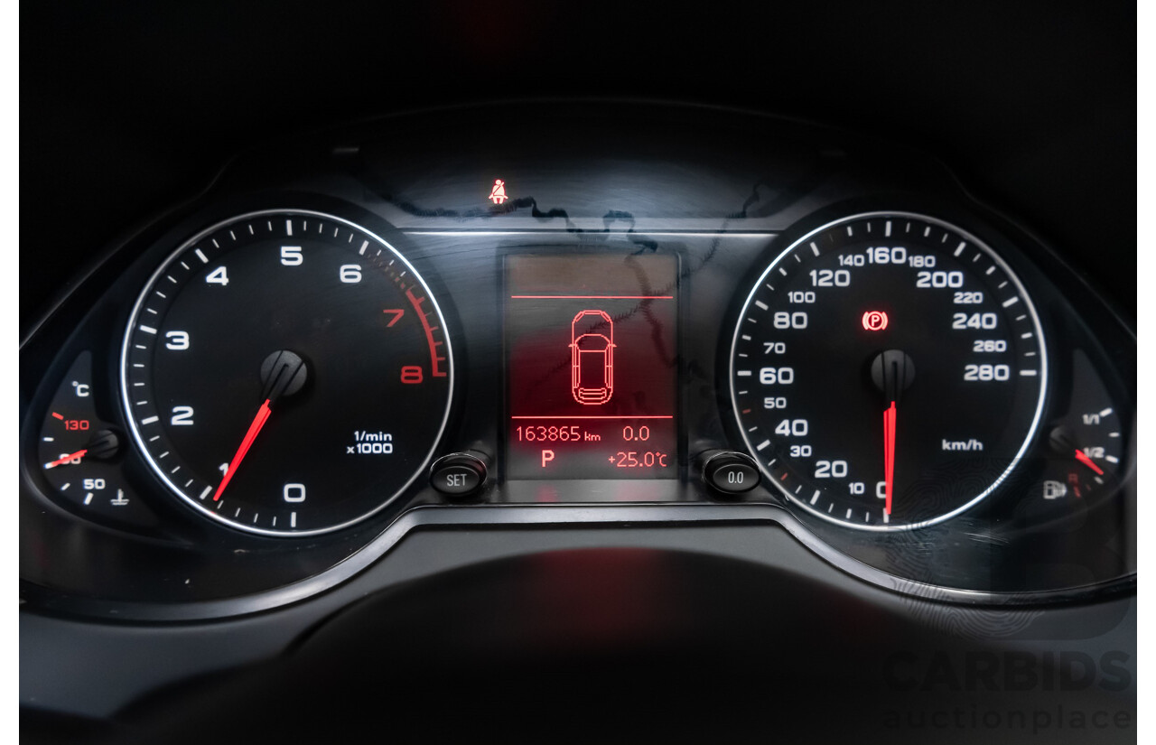 2/2010 Audi Q5 2.0 TFSI Quattro (AWD) 8R MY10 4d Wagon White Turbo 2.0L