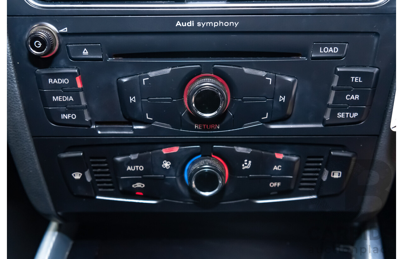 2/2010 Audi Q5 2.0 TFSI Quattro (AWD) 8R MY10 4d Wagon White Turbo 2.0L