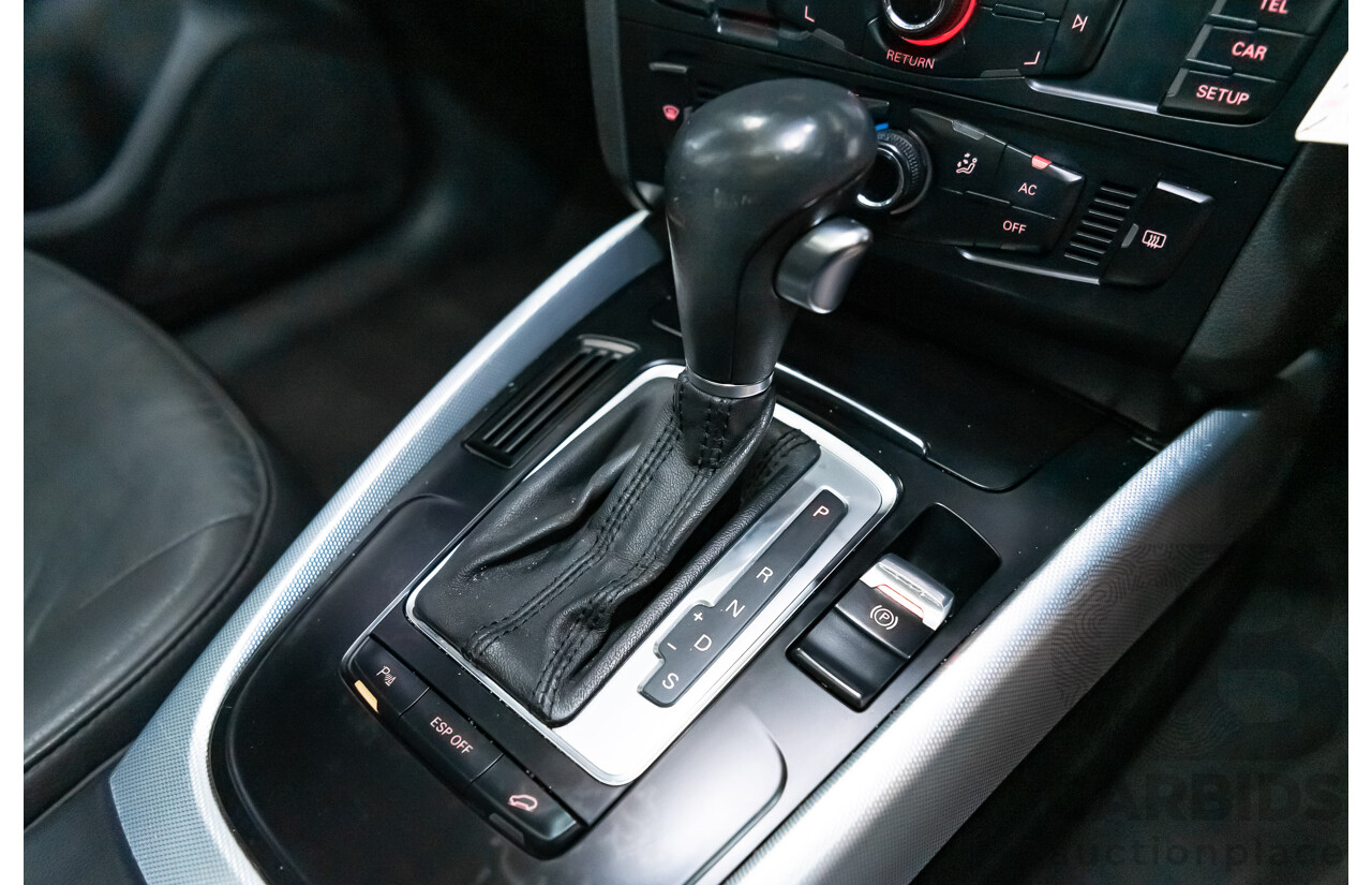 2/2010 Audi Q5 2.0 TFSI Quattro (AWD) 8R MY10 4d Wagon White Turbo 2.0L