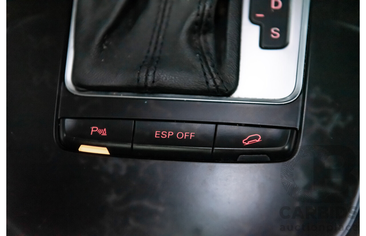 2/2010 Audi Q5 2.0 TFSI Quattro (AWD) 8R MY10 4d Wagon White Turbo 2.0L