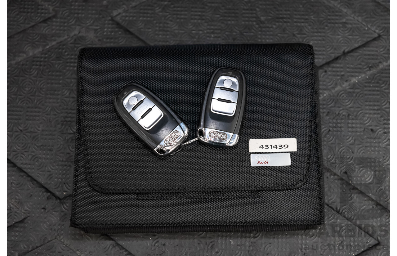 2/2010 Audi Q5 2.0 TFSI Quattro (AWD) 8R MY10 4d Wagon White Turbo 2.0L