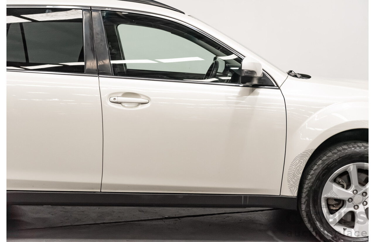 7/2013 Subaru Outback 2.0D Premium (AWD) MY13 4d Wagon White Turbo Diesel 2.0L
