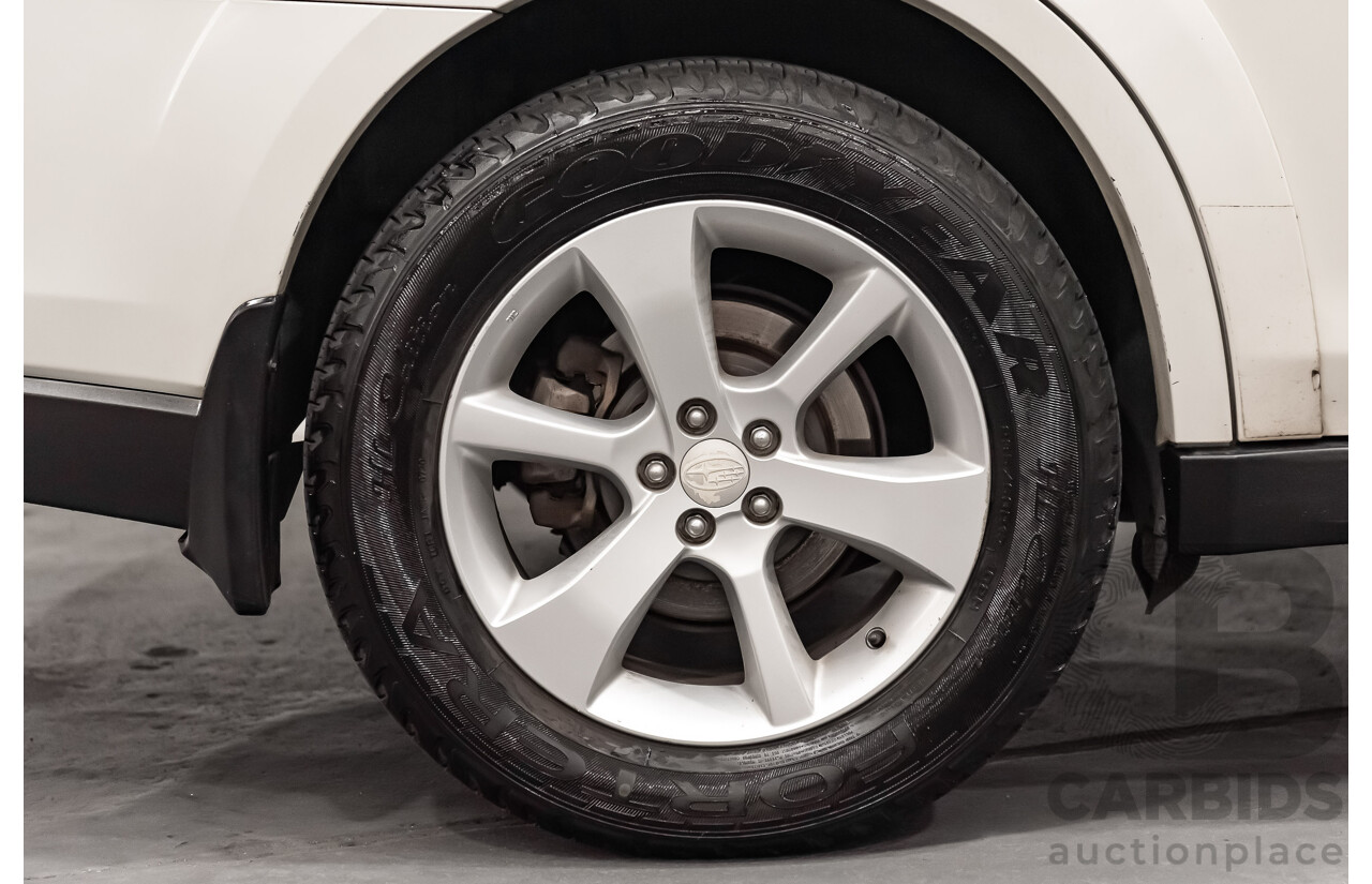 7/2013 Subaru Outback 2.0D Premium (AWD) MY13 4d Wagon White Turbo Diesel 2.0L