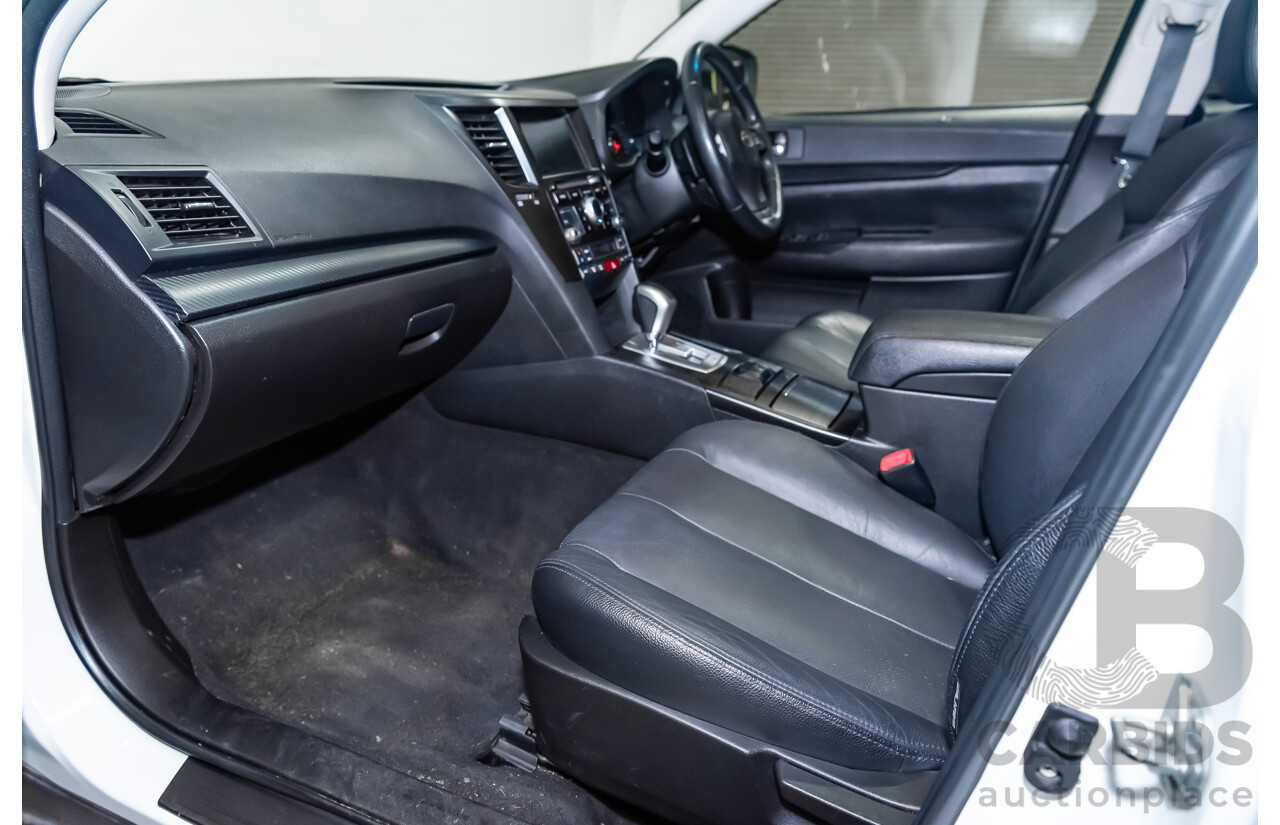 7/2013 Subaru Outback 2.0D Premium (AWD) MY13 4d Wagon White Turbo Diesel 2.0L