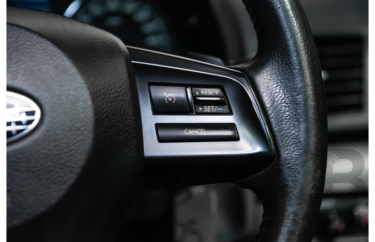 7/2013 Subaru Outback 2.0D Premium (AWD) MY13 4d Wagon White Turbo Diesel 2.0L