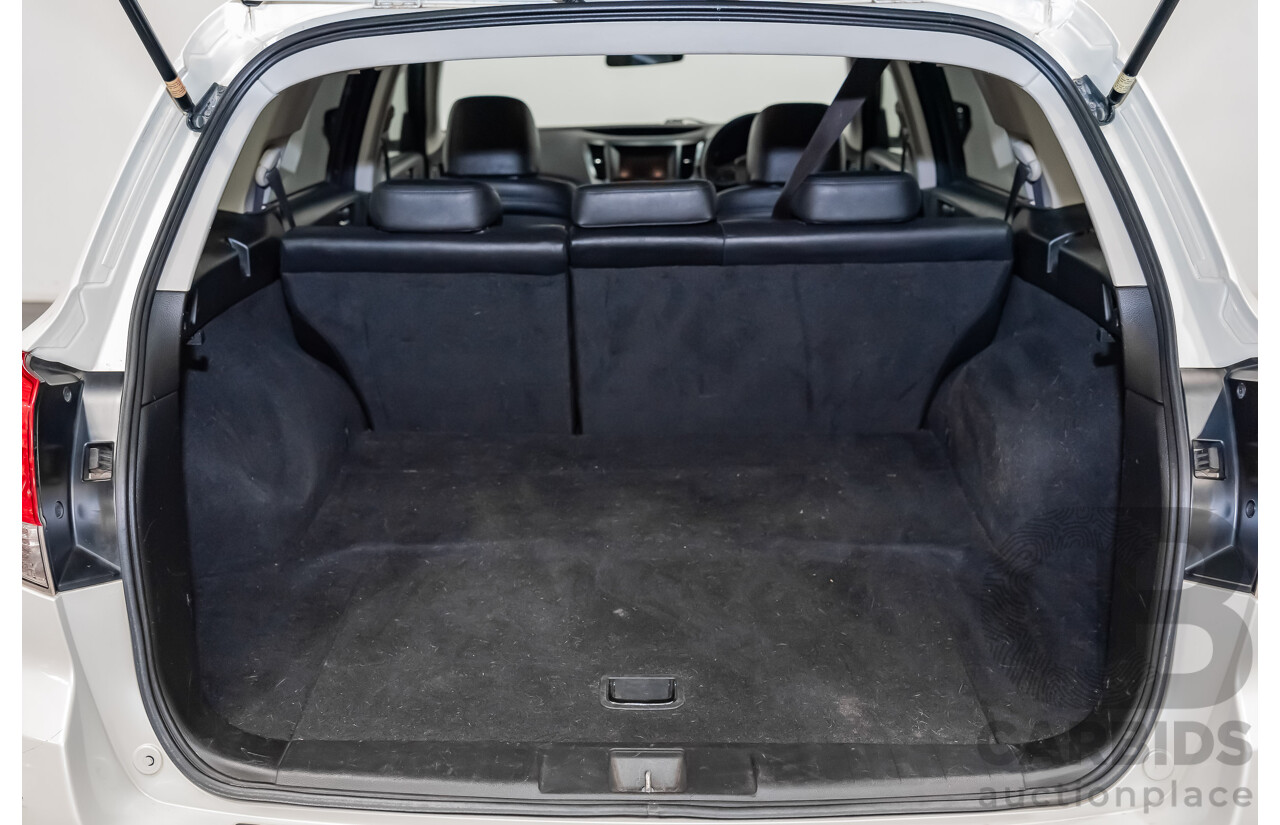 7/2013 Subaru Outback 2.0D Premium (AWD) MY13 4d Wagon White Turbo Diesel 2.0L