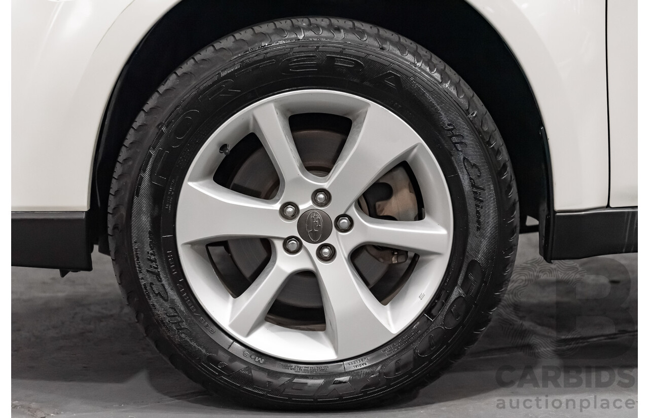 7/2013 Subaru Outback 2.0D Premium (AWD) MY13 4d Wagon White Turbo Diesel 2.0L