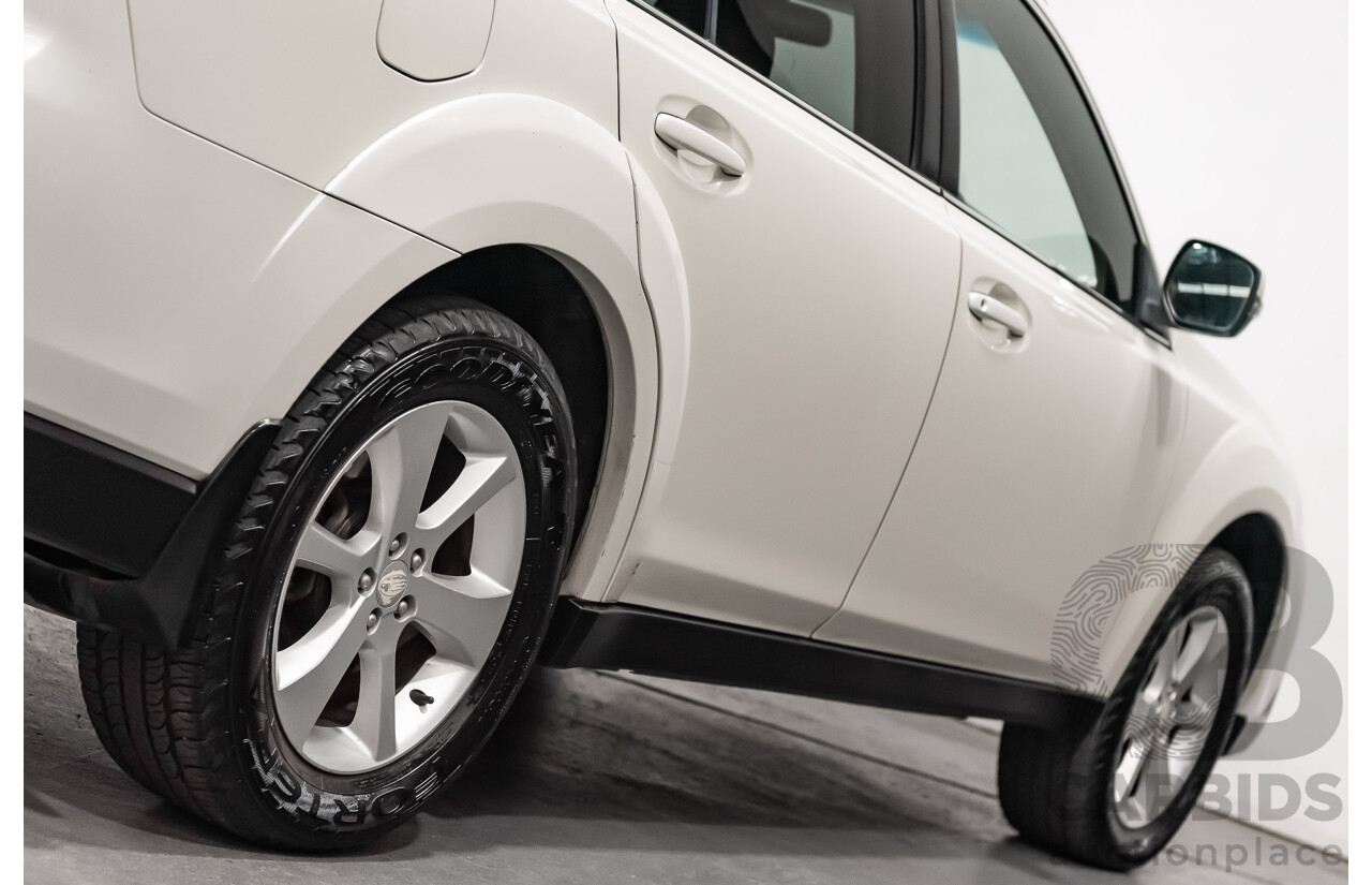 7/2013 Subaru Outback 2.0D Premium (AWD) MY13 4d Wagon White Turbo Diesel 2.0L