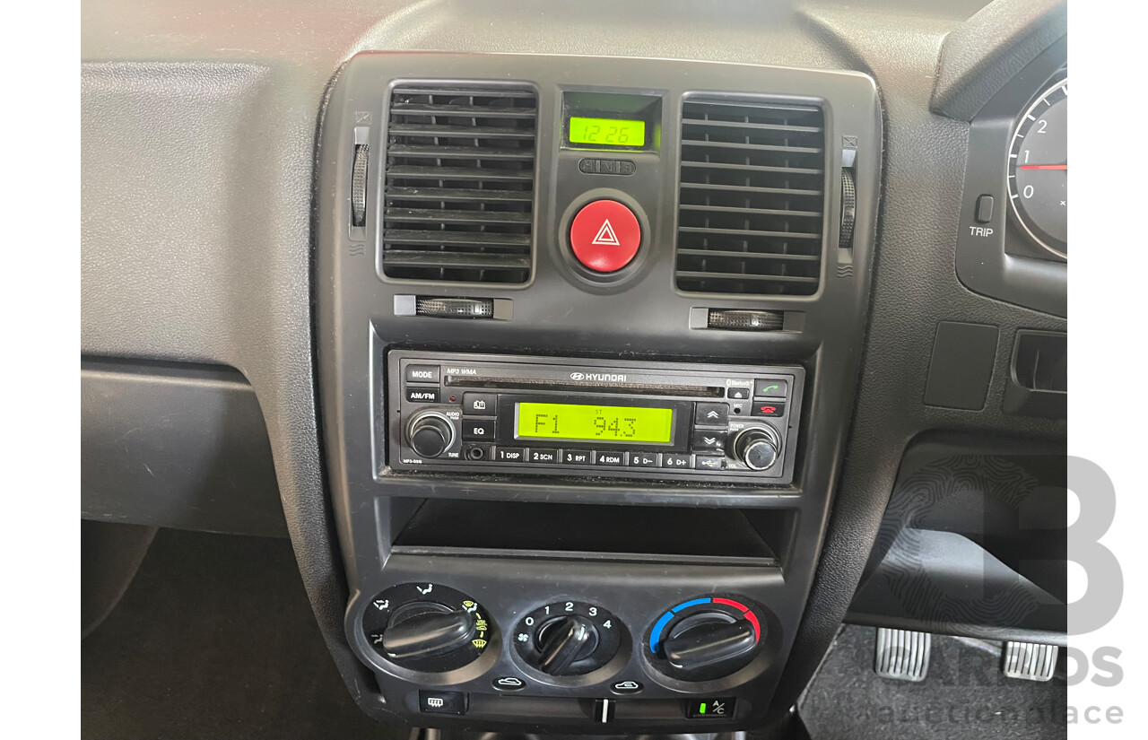 07/09 Hyundai Getz S FWD TB MY09 5D Hatchback Red 1.4L