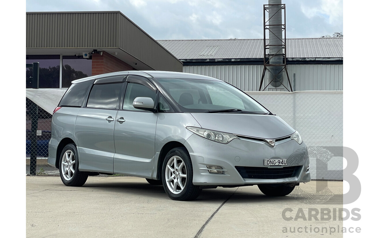 07/2007 Toyota Estima Aeras 4x4 5D Van Grey 3.5L V6