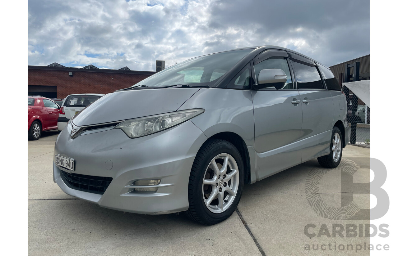 07/2007 Toyota Estima Aeras 4x4 5D Van Grey 3.5L V6