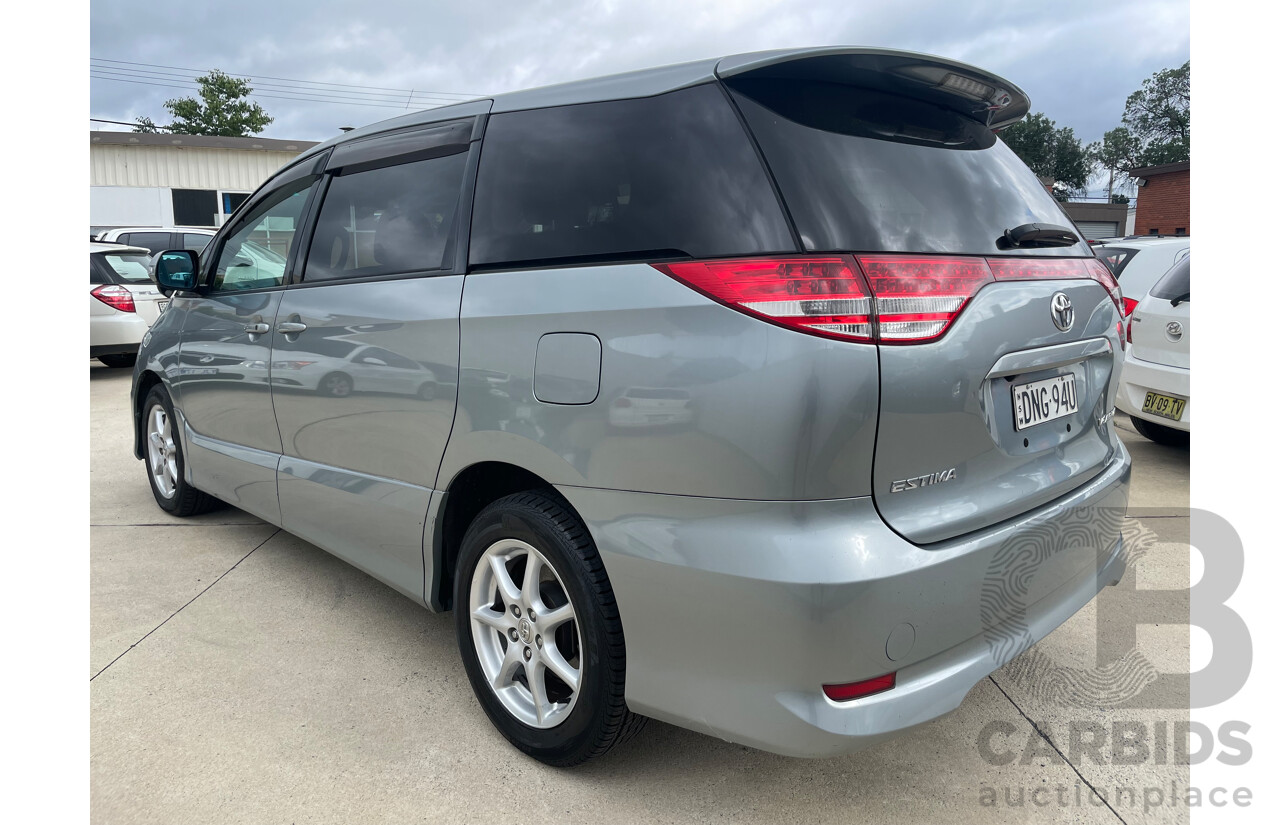 07/2007 Toyota Estima Aeras 4x4 5D Van Grey 3.5L V6