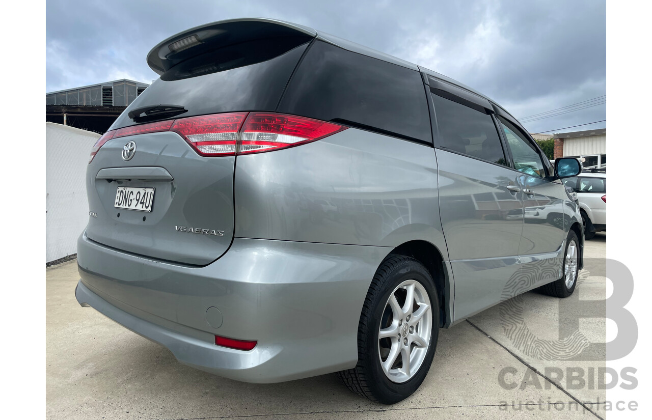 07/2007 Toyota Estima Aeras 4x4 5D Van Grey 3.5L V6
