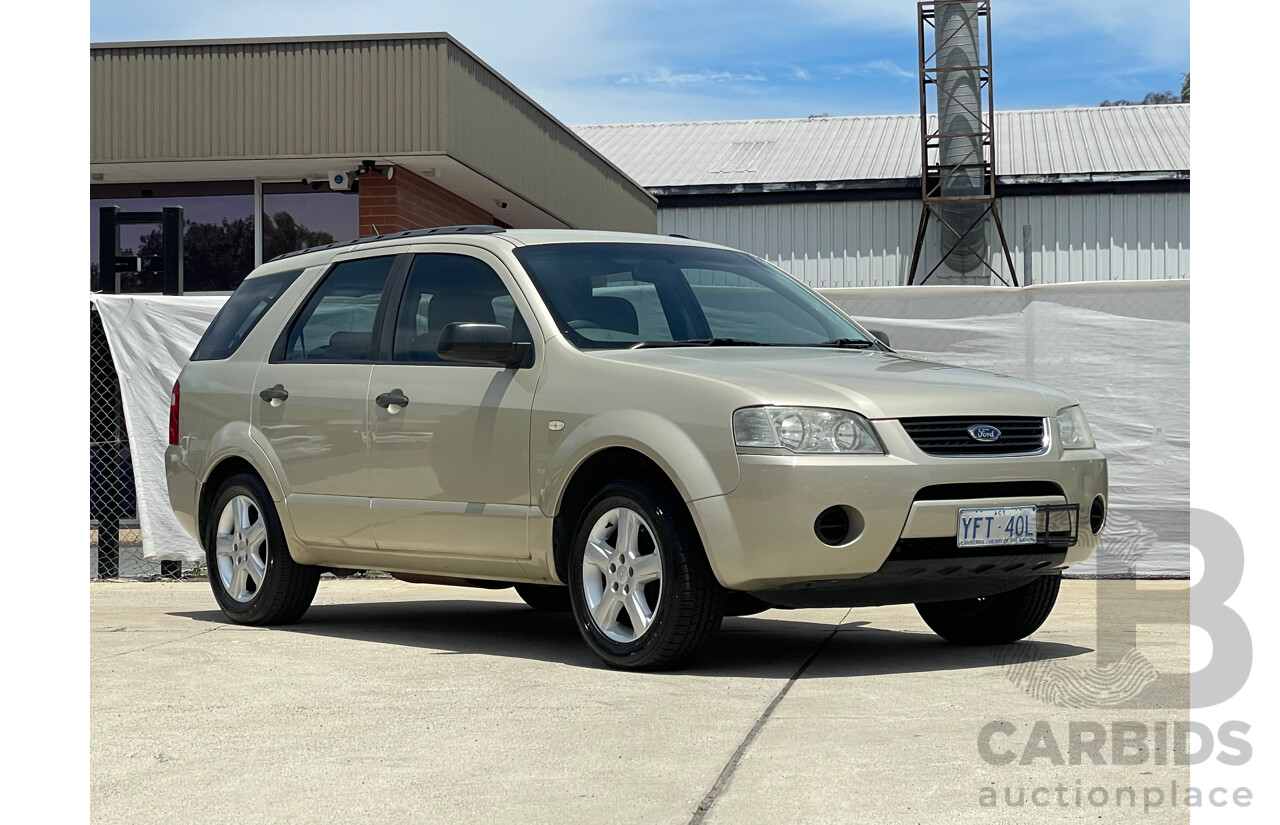 05/07 Ford Territory TS (RWD) RWD SY 4D Wagon Gold 4.0L