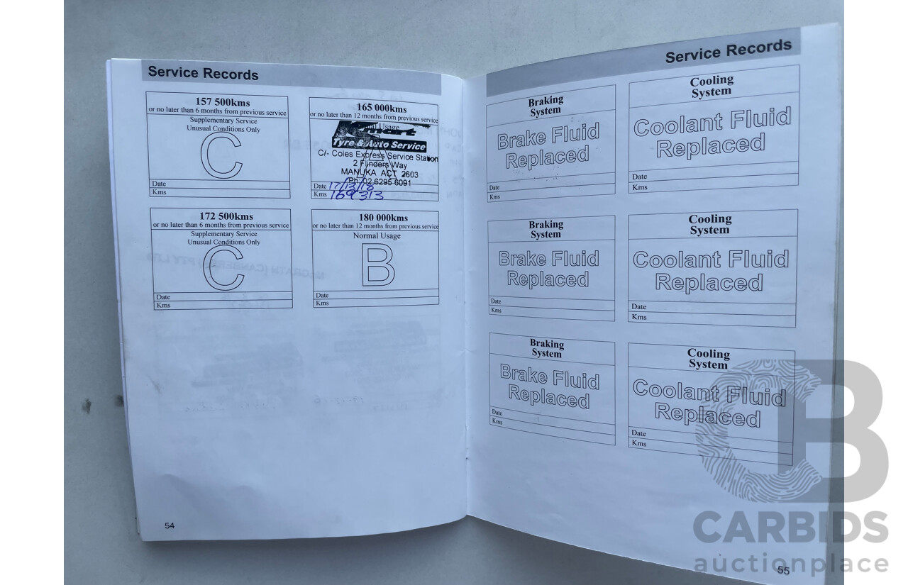 05/07 Ford Territory TS (RWD) RWD SY 4D Wagon Gold 4.0L