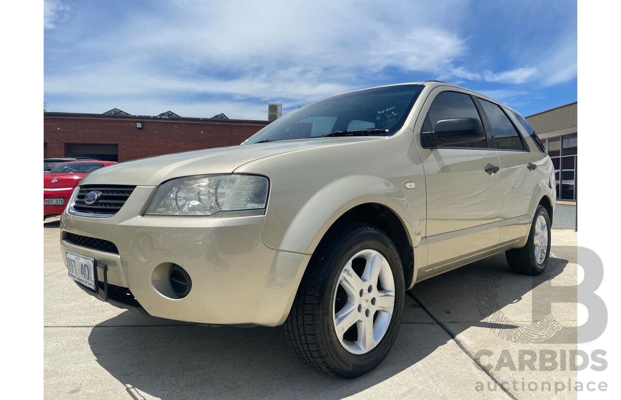 05/07 Ford Territory TS (RWD) RWD SY 4D Wagon Gold 4.0L