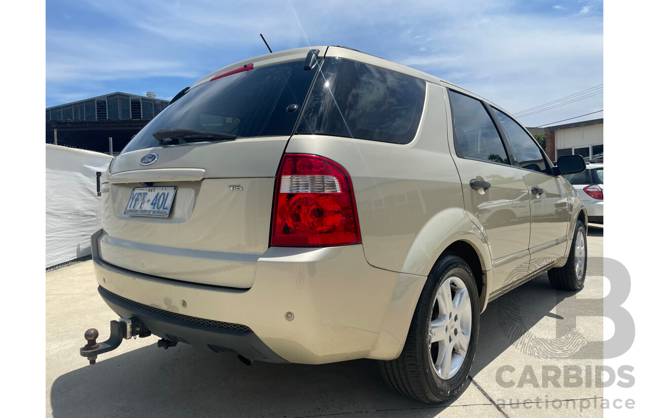 05/07 Ford Territory TS (RWD) RWD SY 4D Wagon Gold 4.0L