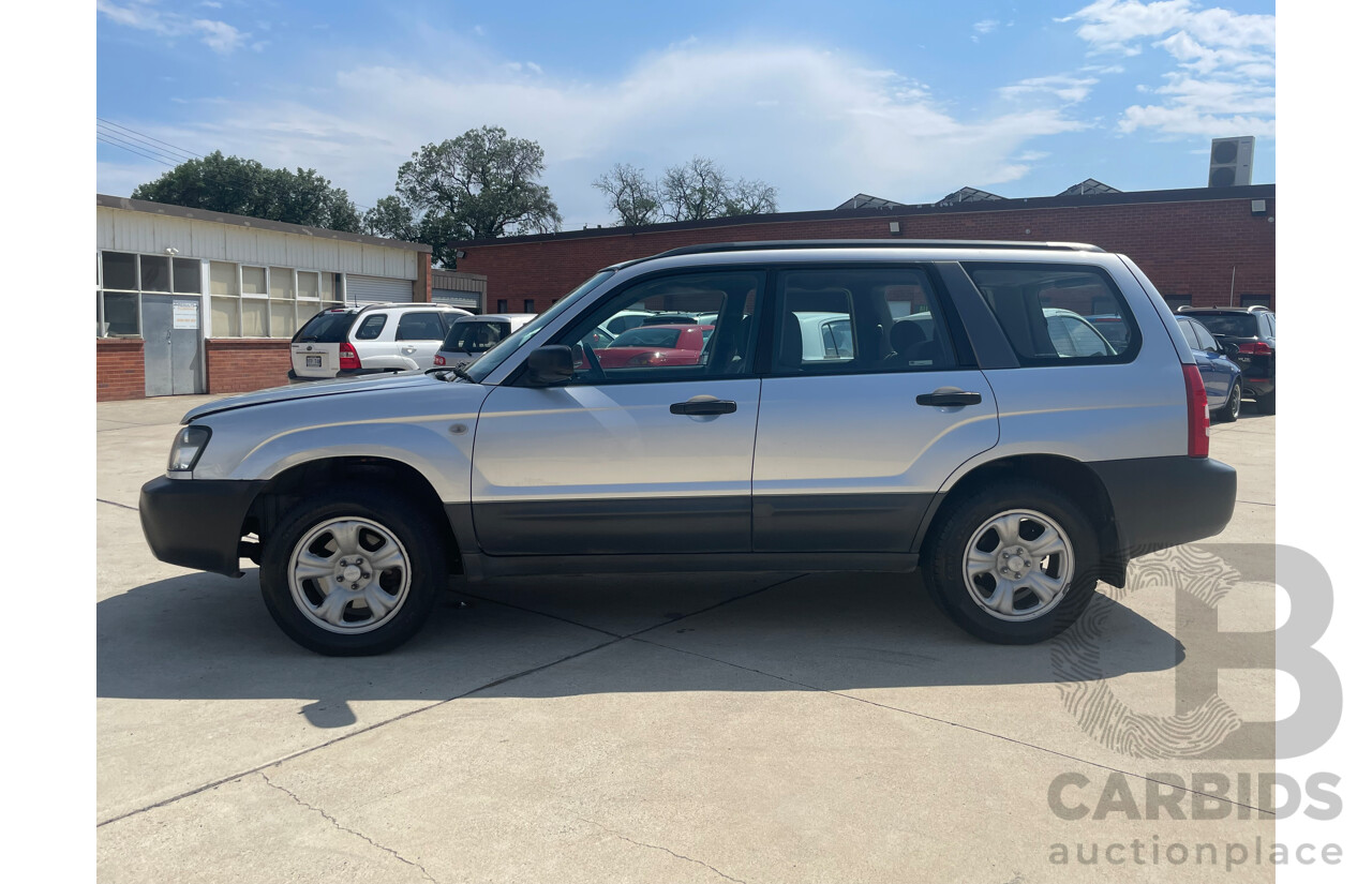 03/05 Subaru Forester X AWD MY05 4D Wagon Silver 2.5L