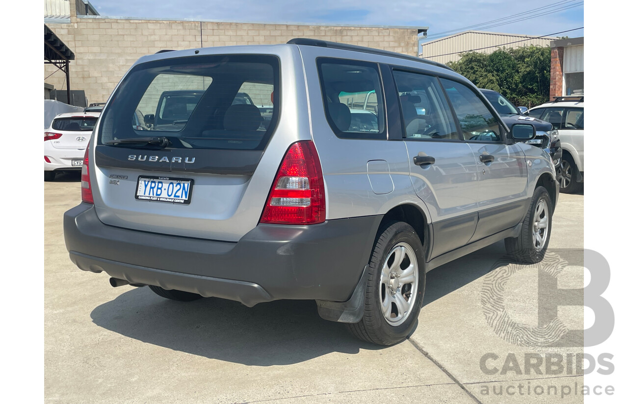 03/05 Subaru Forester X AWD MY05 4D Wagon Silver 2.5L