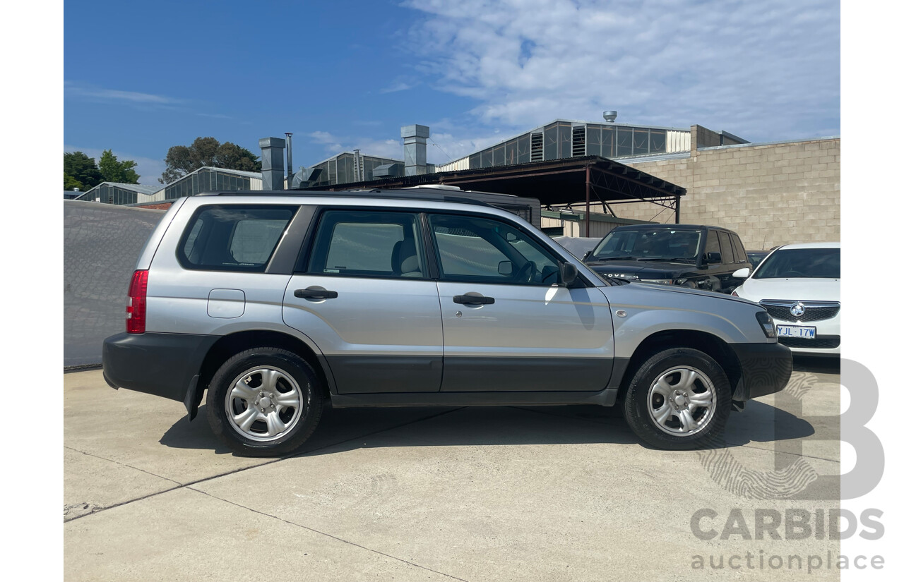 03/05 Subaru Forester X AWD MY05 4D Wagon Silver 2.5L