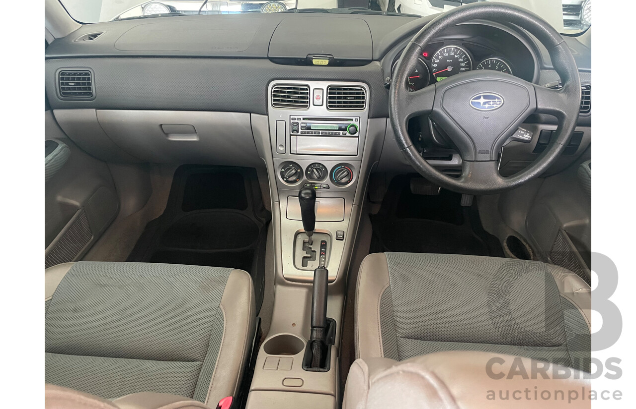 03/05 Subaru Forester X AWD MY05 4D Wagon Silver 2.5L