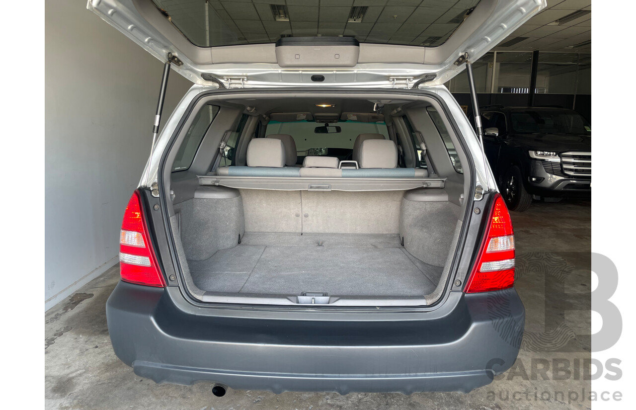 03/05 Subaru Forester X AWD MY05 4D Wagon Silver 2.5L