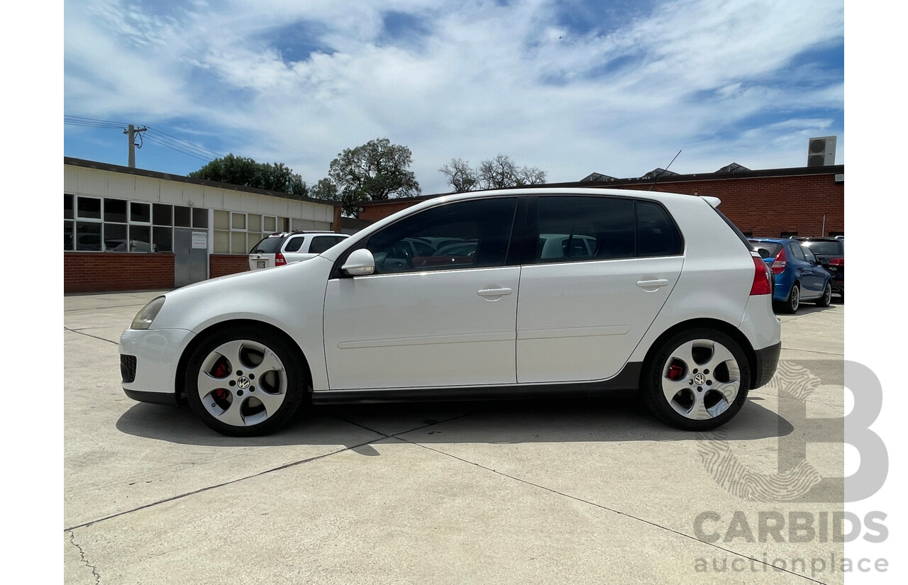 07/06 Volkswagen Golf GTi FWD 1K 5D Hatchback White 2.0L