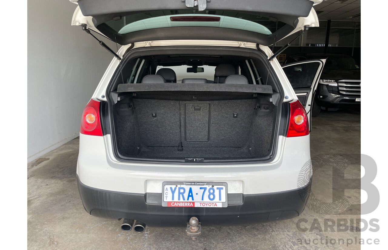 07/06 Volkswagen Golf GTi FWD 1K 5D Hatchback White 2.0L