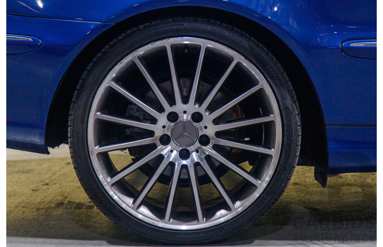 8/2003 Mercedes Benz CLK320 Elegance 2d Cabriolet Bright Blue Metallic V6 3.2L