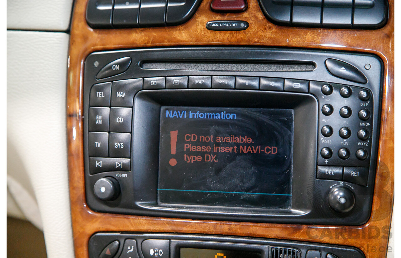 8/2003 Mercedes Benz CLK320 Elegance 2d Cabriolet Bright Blue Metallic V6 3.2L