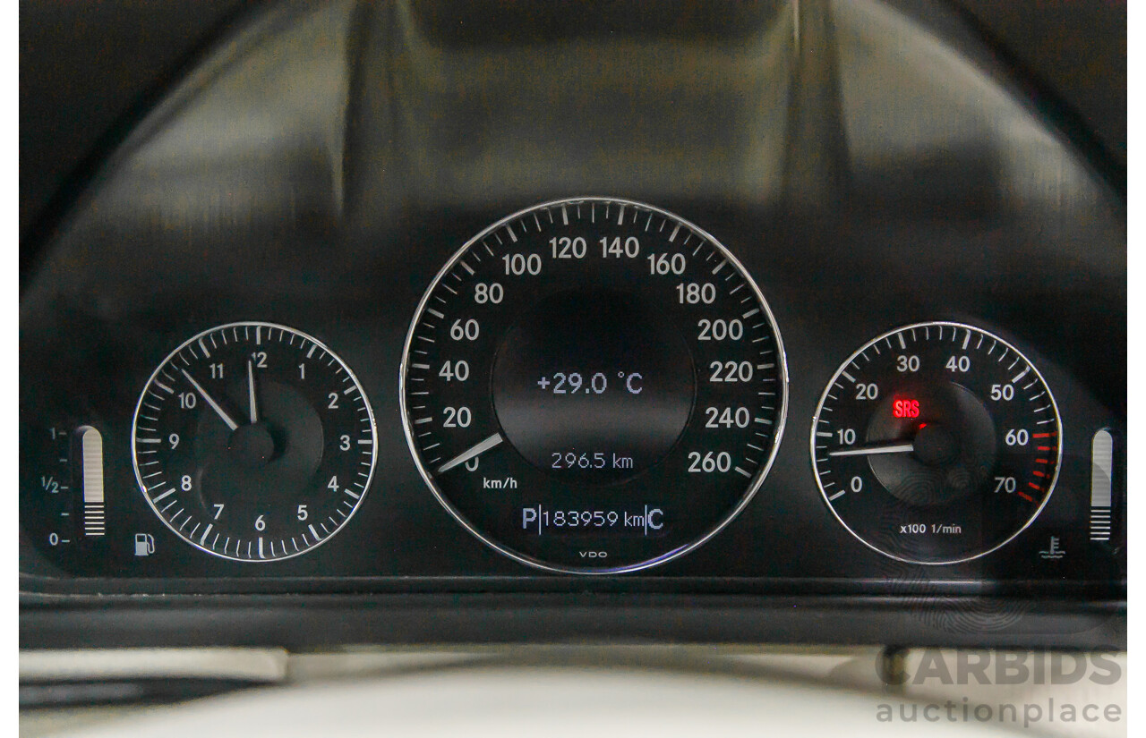 8/2003 Mercedes Benz CLK320 Elegance 2d Cabriolet Bright Blue Metallic V6 3.2L