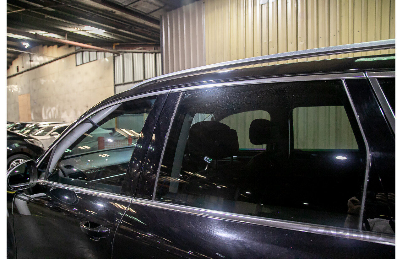 05/14 Volkswagen Touareg V6 TDI (AWD) 7P MY14 4d Wagon Metallic Black Turbo Diesel V6 3.0L