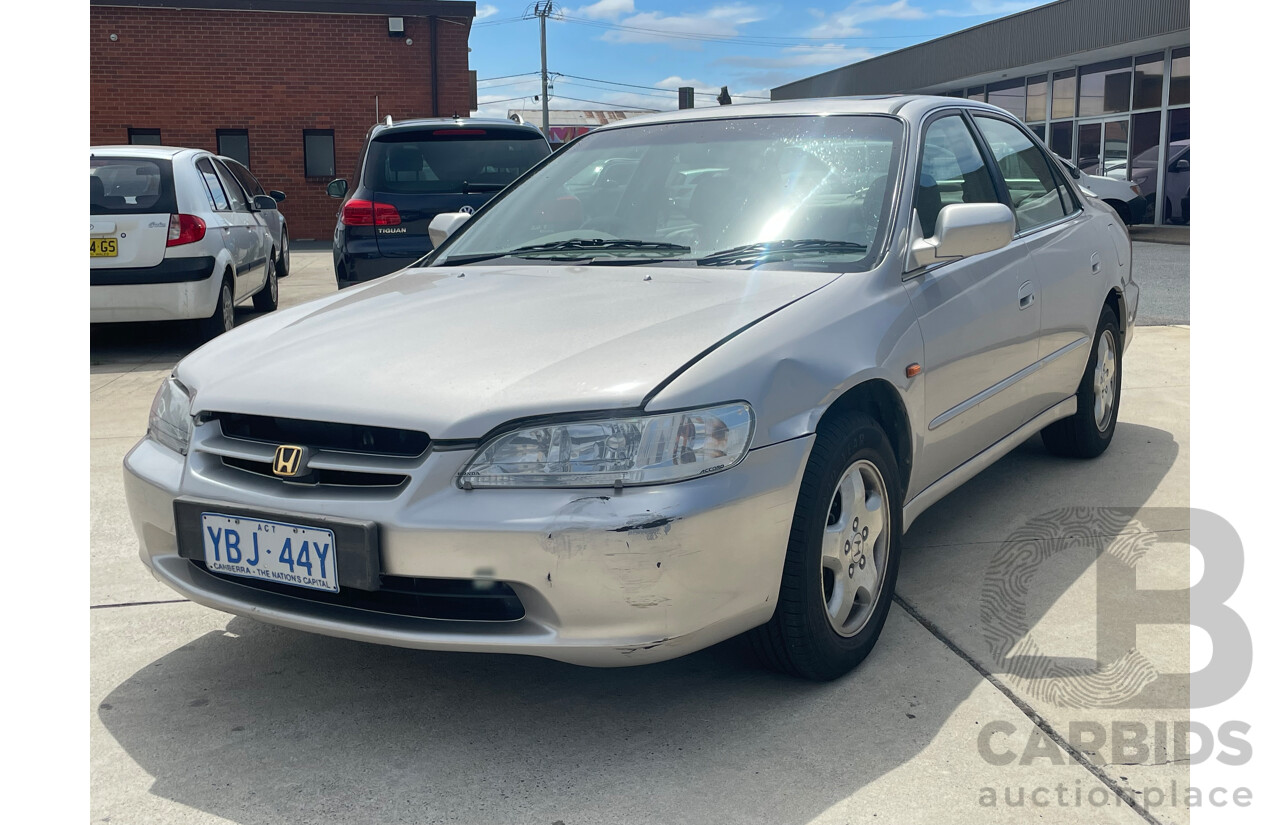 07/98 Honda Accord V6 FWD  4D Sedan Silver 3.0L