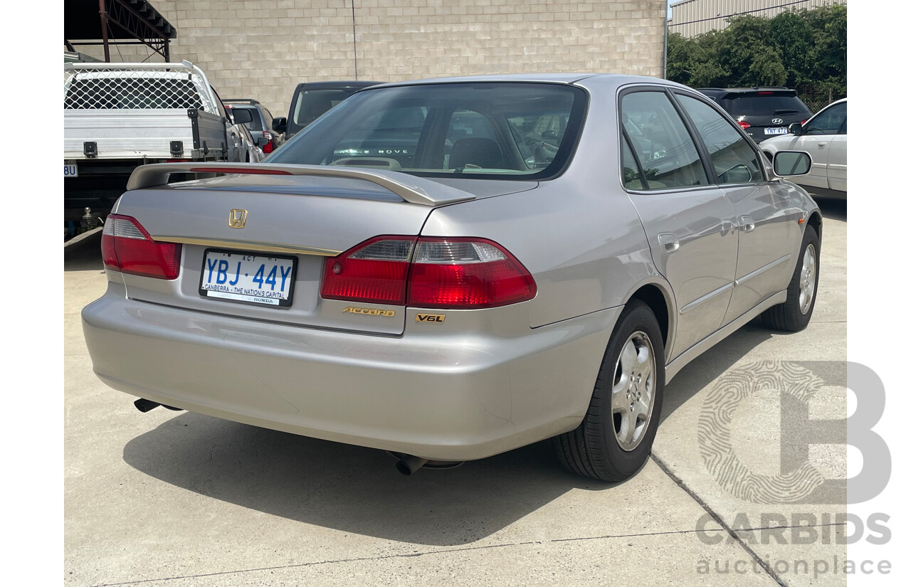 07/98 Honda Accord V6 FWD  4D Sedan Silver 3.0L