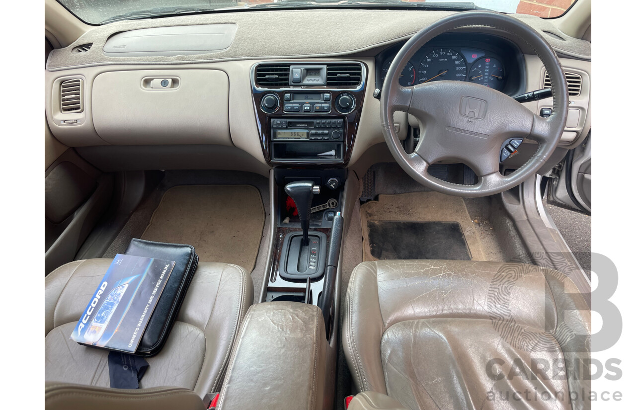 07/98 Honda Accord V6 FWD  4D Sedan Silver 3.0L