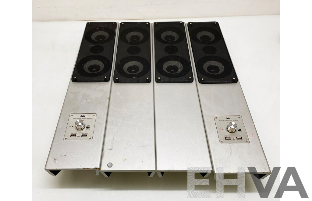 Edis (EA014) Wall Mounted Active Speakers