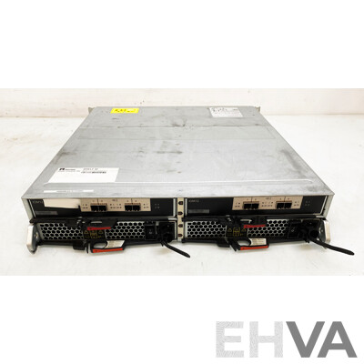 NetApp (NAJ-1501) 24-Bay 2RU Hard Drive Array (21.6TB) W/ SAS Controller Modules