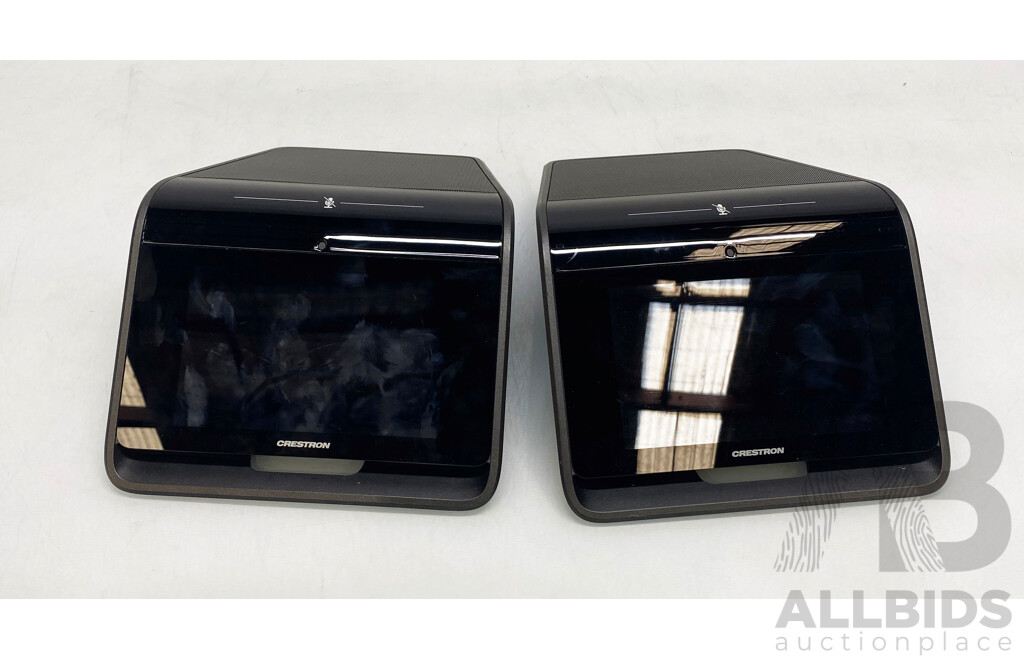 Crestron (CCS-UC-1) Mercury Tabletop UC Video Conference Consoles - Lot of Two