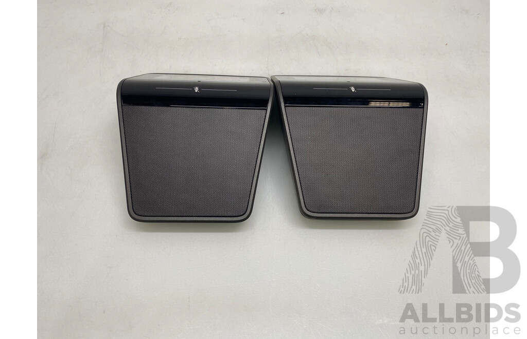 Crestron (CCS-UC-1) Mercury Tabletop UC Video Conference Consoles - Lot of Two