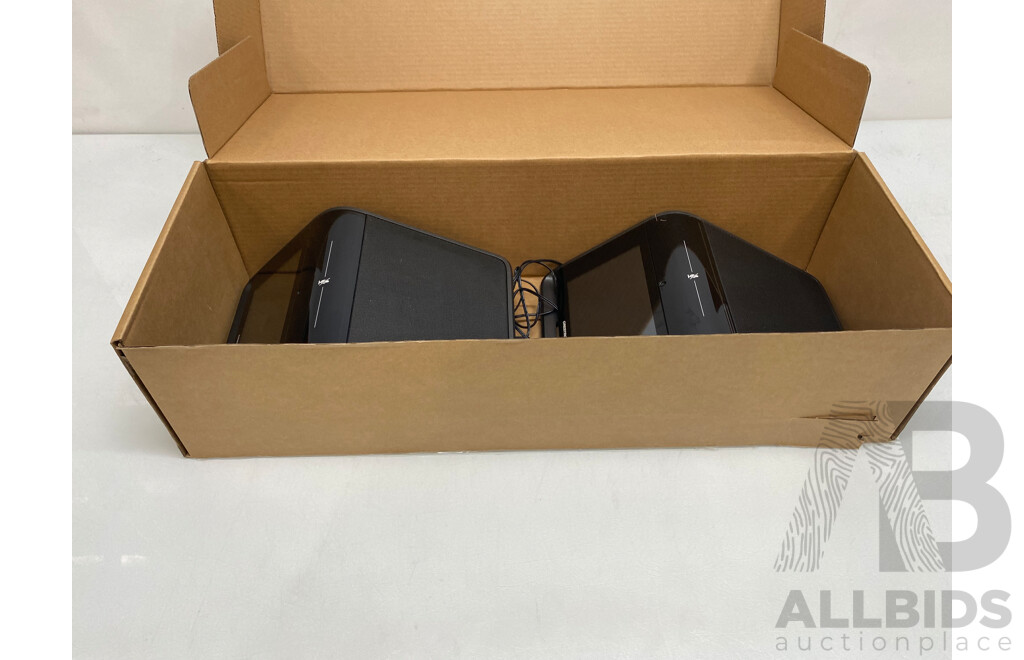 Crestron (CCS-UC-1) Mercury Tabletop UC Video Conference Consoles - Lot of Two