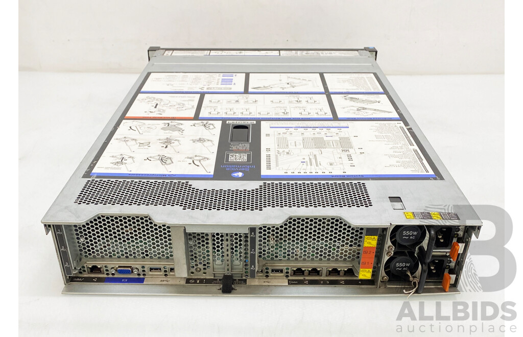 IBM System X3650 M5 Dual Intel Xeon (E5-2609 V3) 1.9GHz 6-Core CPU 2RU Server W/ 32GB DDR3