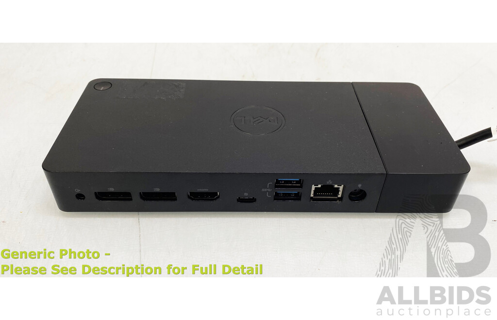 Dell (K20A001) WD19 Docking Station W/ 180W Power Supply