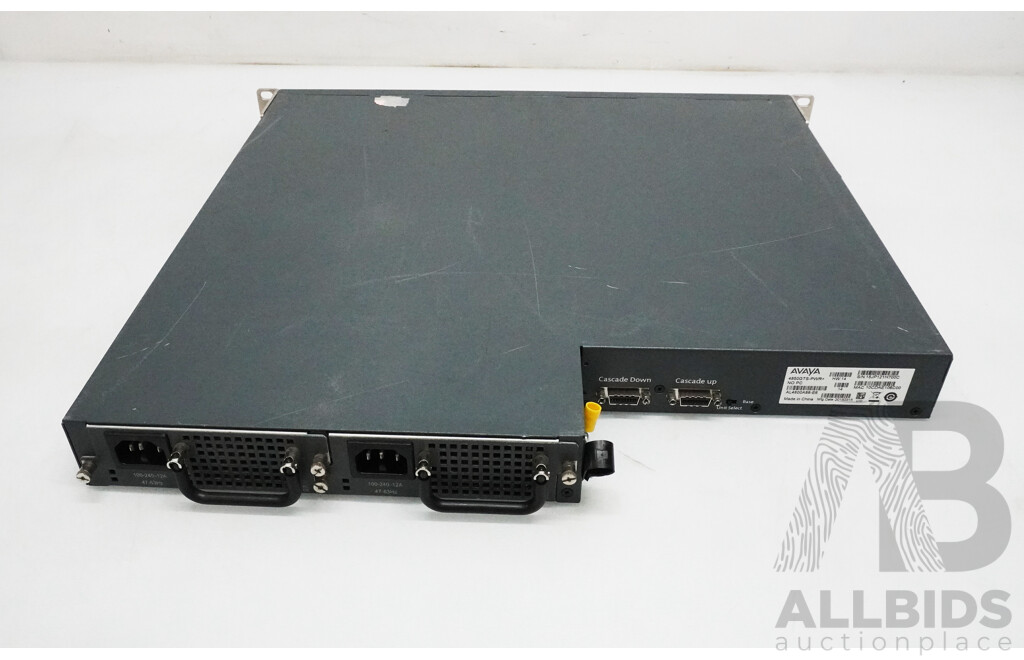 Avaya (4850GTS-PWR+) 4800 Series 48-Port Gigabit PoE+ Switch