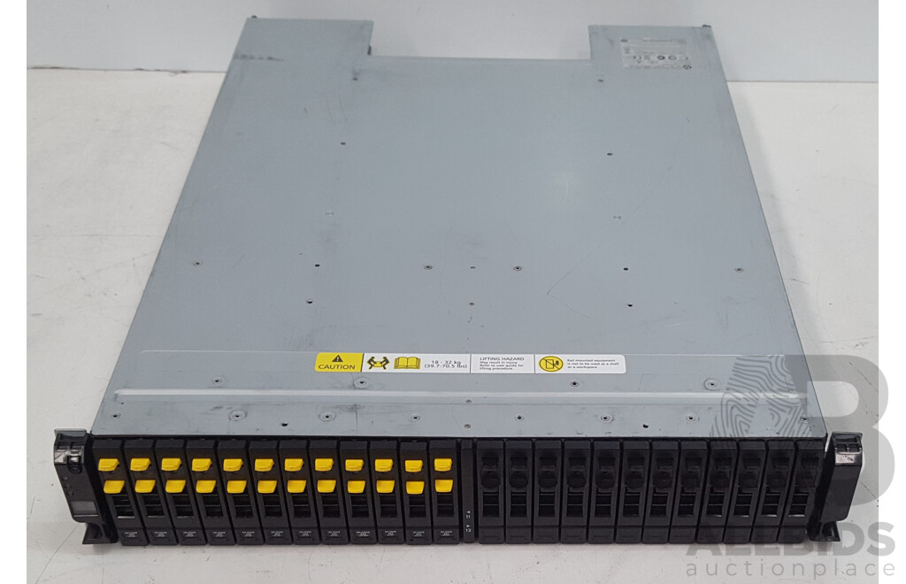 HP 24-Bay 2RU Hard Drive Array w/ 10.8TB of Total Storage