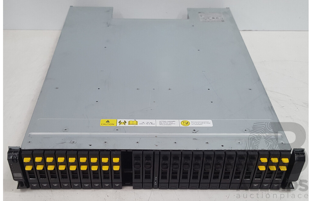 HP 24-Bay 2RU Hard Drive Array w/ 8.1TB of Total Storage