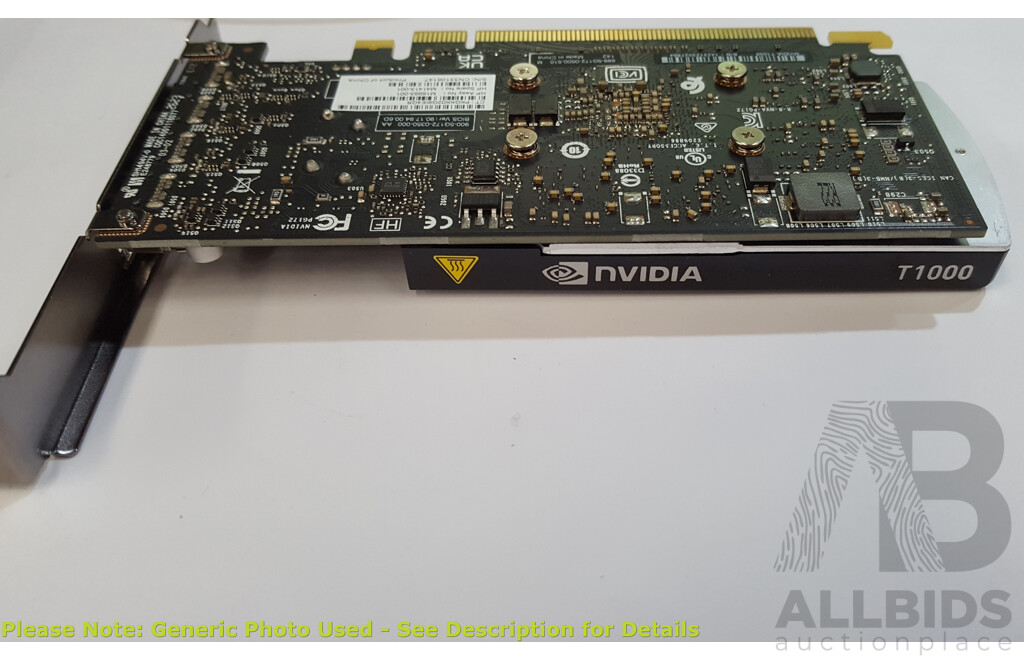 NVIDIA Quadro T1000 4GB GDDR6 Graphics Card