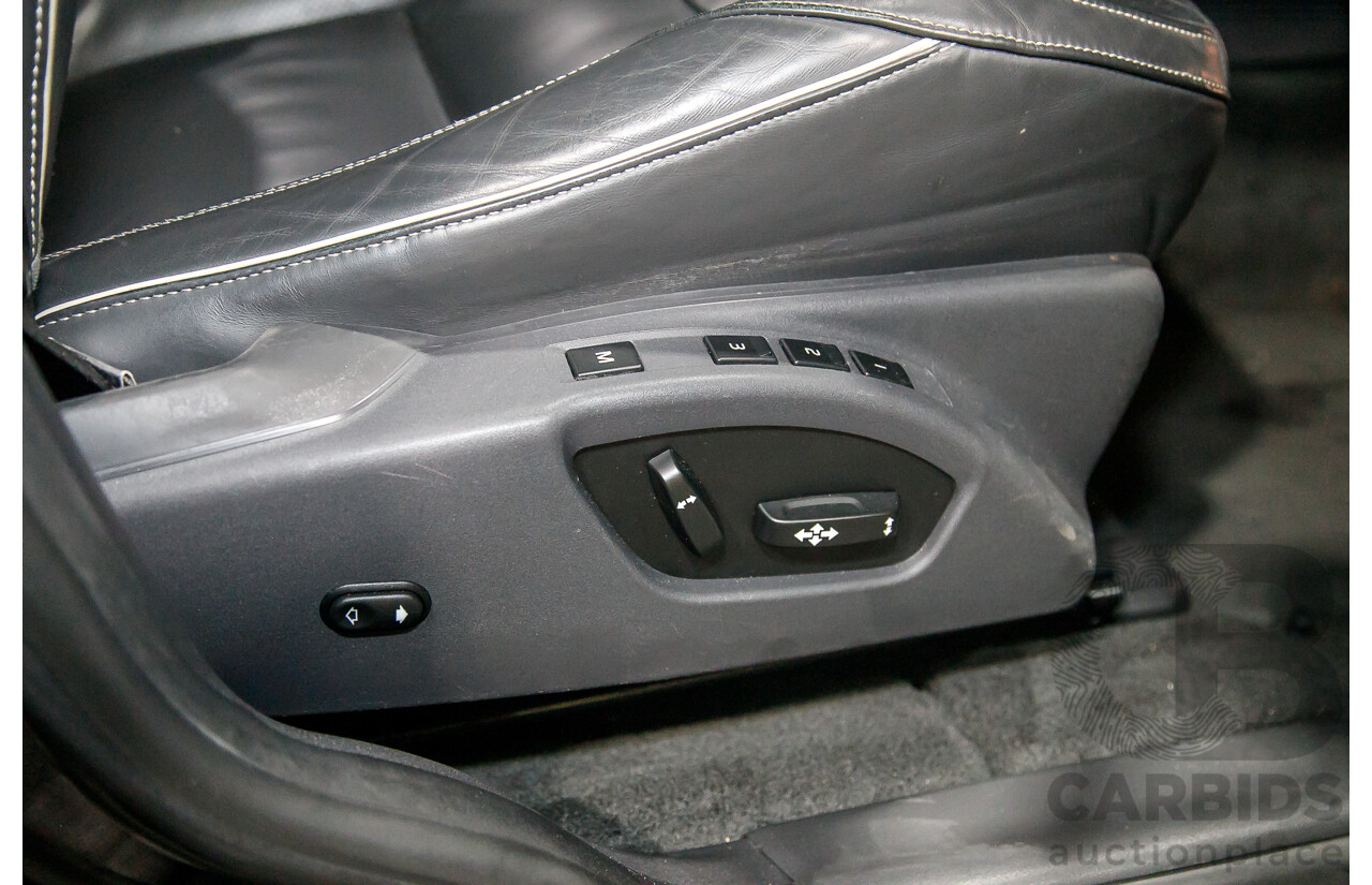 6/2015 Volvo XC60 D5 R-Design (AWD) DZ MY15 4d Wagon Metallic Black Twin Turbo Diesel 2.4L