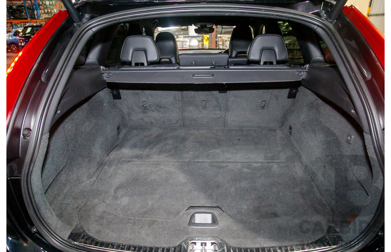 6/2015 Volvo XC60 D5 R-Design (AWD) DZ MY15 4d Wagon Metallic Black Twin Turbo Diesel 2.4L